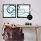 Stupell Industries Lively Organic Abstract Line Framed Floater Canvas Wall Art